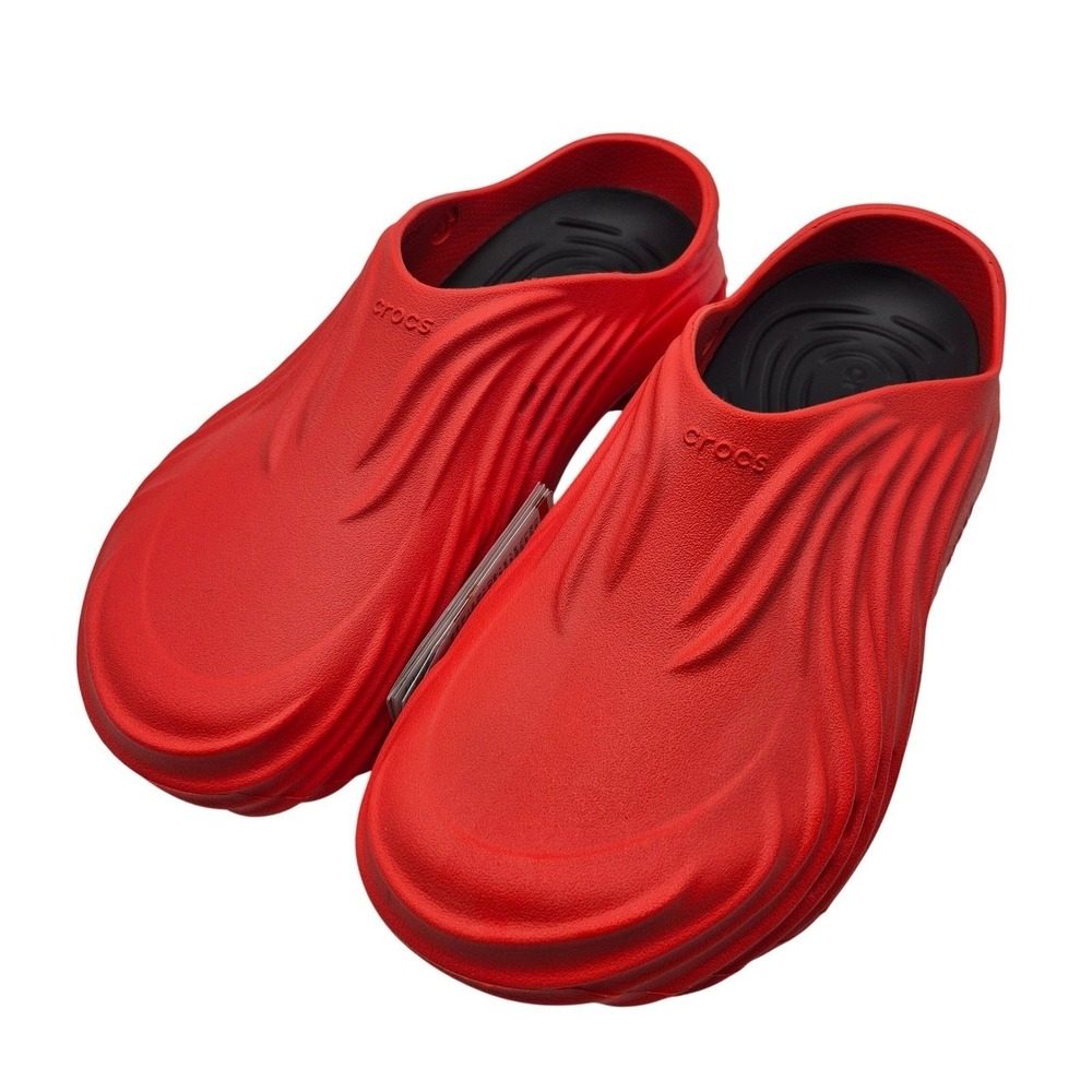 Crocs Echo Wave Clogs Starfish Red Men's Size 10 Shoes Comfort NWT 210521-7AH